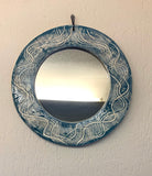 Ceramic emerald mirror