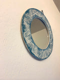 Ceramic emerald mirror