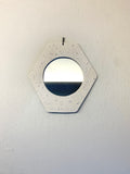 Ceramic white mirror