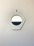 Ceramic white mirror