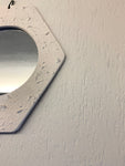 Ceramic white mirror